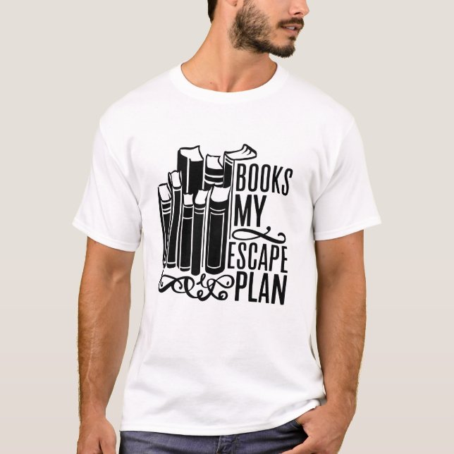 Bücher lesen Buchwurmbuch Liebhaber zitieren My Es T-Shirt (Vorderseite)