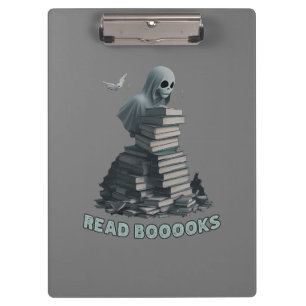 Bücher lesen, Ghost Bücher lesen Klemmbrett