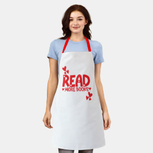Bücher lesen Liebe Schürze