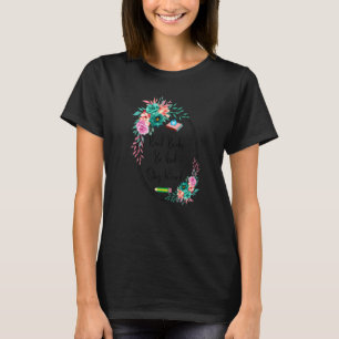 Bücher lesen Sei nett Bleib seltsam Casual Buch T-Shirt