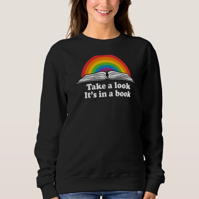 Bücher lesen sweatshirt (Vorderseite)