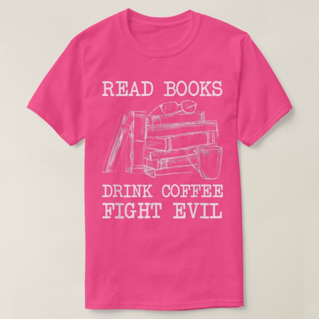 Bücher lesen T-Shirt (Design vorne)