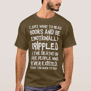 Bücher lesen Zitate Männer Frauen buchen Lover Alp T-Shirt