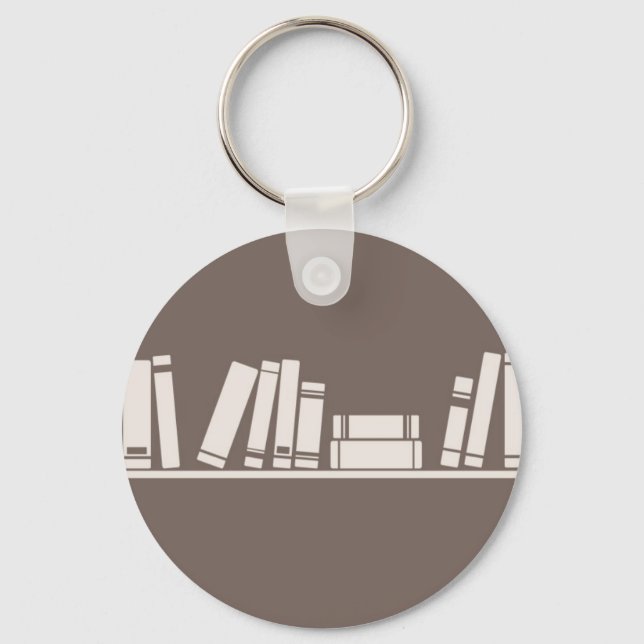 Bücher lieben! schlüsselanhänger (Vorderseite)