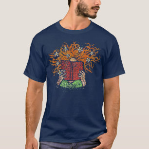 Bücher Literatur Buchwurm Lesen des Neuen Buches T-Shirt