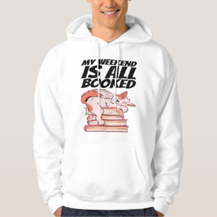 Bücher - Mein Wochenende ist komplett gebucht Hoodie