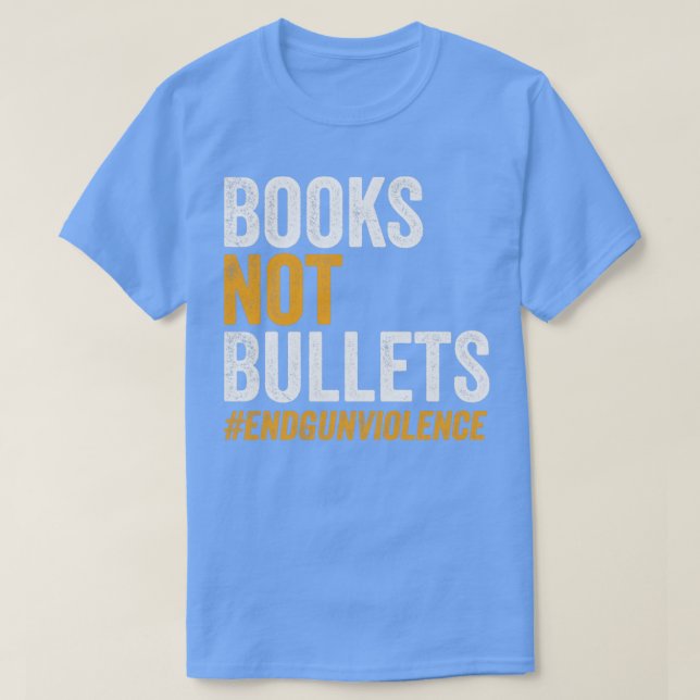 Bücher nicht Bulletins T-Shirt (Design vorne)