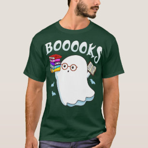Bücher! Niedlich Ghost Reading Library Books Hallo T-Shirt