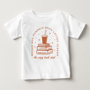 Bücher & Pumpkin Gewürzsaison Baby T-shirt