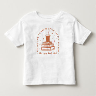 Bücher & Pumpkin Gewürzsaison Kleinkind T-shirt