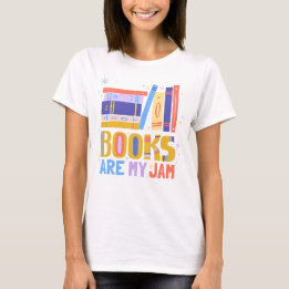 Bücher sind mein Ding Tee – Farbige buchliebende B