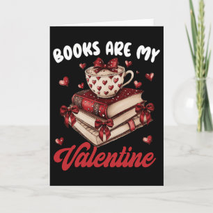 Bücher sind mein Valentinstag lustiges Zitat für B Karte