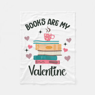 Bücher sind mein Valentinstag, mein biblischer Buc Fleecedecke