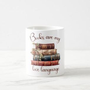 Bücher sind meine Liebessprache Kaffeetasse
