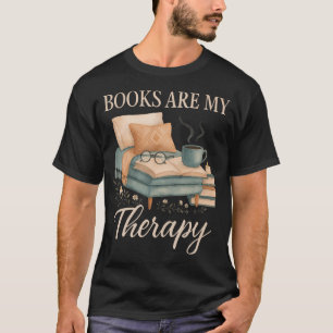 Bücher sind meine Therapie Gemütliche Leseecke Äst T-Shirt