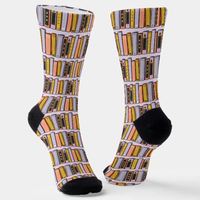 Bücher Socken (Gewinkelt)