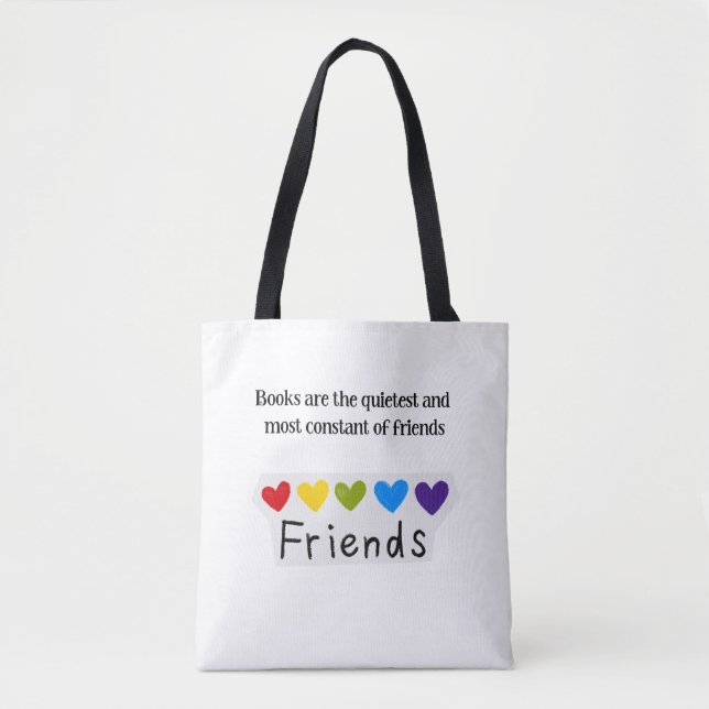 Bücher Stille Konstante Freunde Regenbogen-Herzen  (Vorderseite)