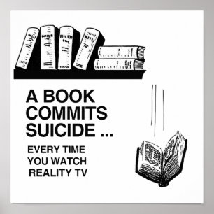 BÜCHER-SUICID POSTER