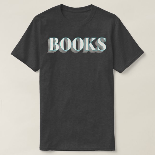 Bücher T-Shirt (Design vorne)