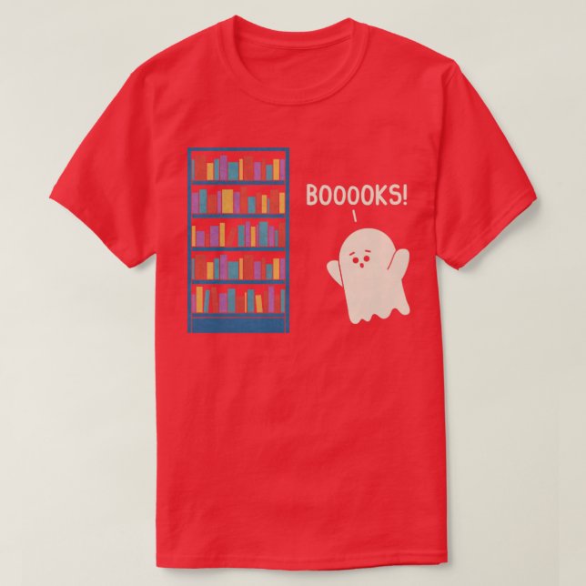 Bücher T-Shirt (Design vorne)