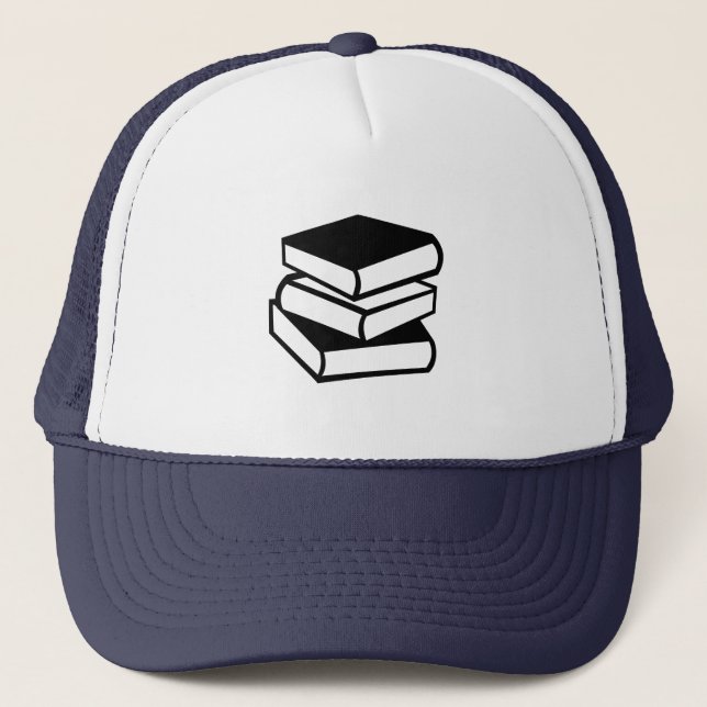 Bücher Truckerkappe (Vorderseite)