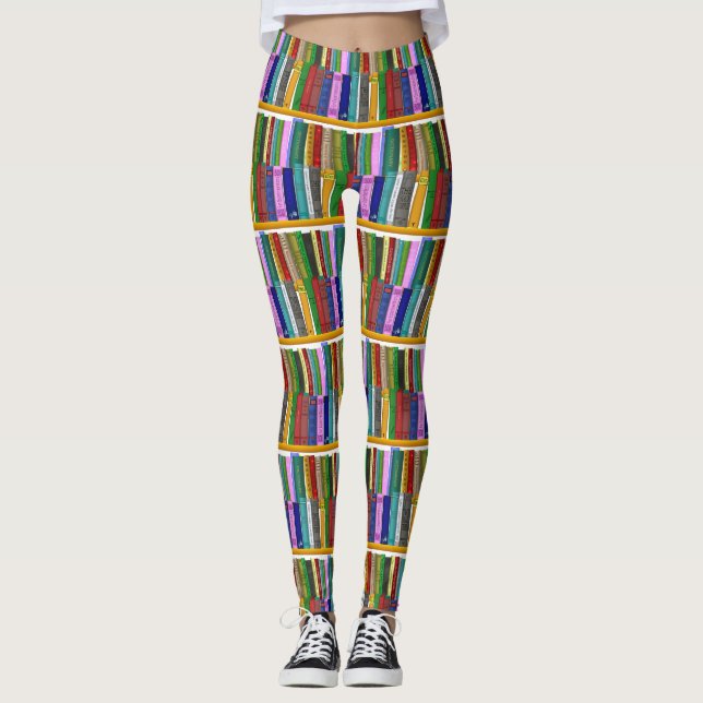 Bücher über die Regale Thunder_Cove Leggings (Vorderseite)