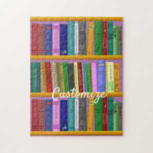 Bücher über die Regale Thunder_Cove Puzzle