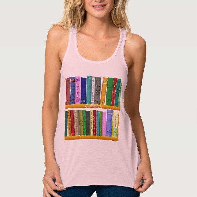 Bücher über die Regale Thunder_Cove Tank Top (Vorderseite)