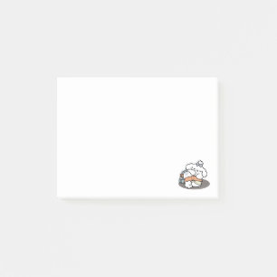 Bücher und Barks - Niedliches Design für schlampig Post-it Klebezettel