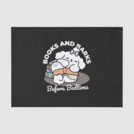 Bücher und Barks - Niedliches Design für schlampig Seidenpapier