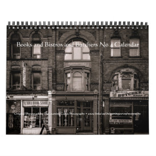 Bücher und Bistros und Metzger Nr. 4 Kalender