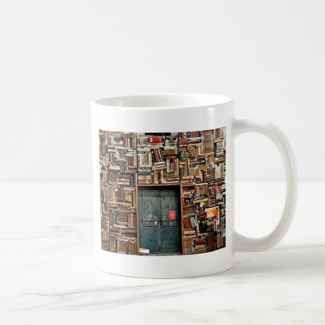 Bücher und Bücher Tasse (Rechts)
