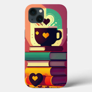 Bücher und Kaffee Case-Mate iPhone Hülle