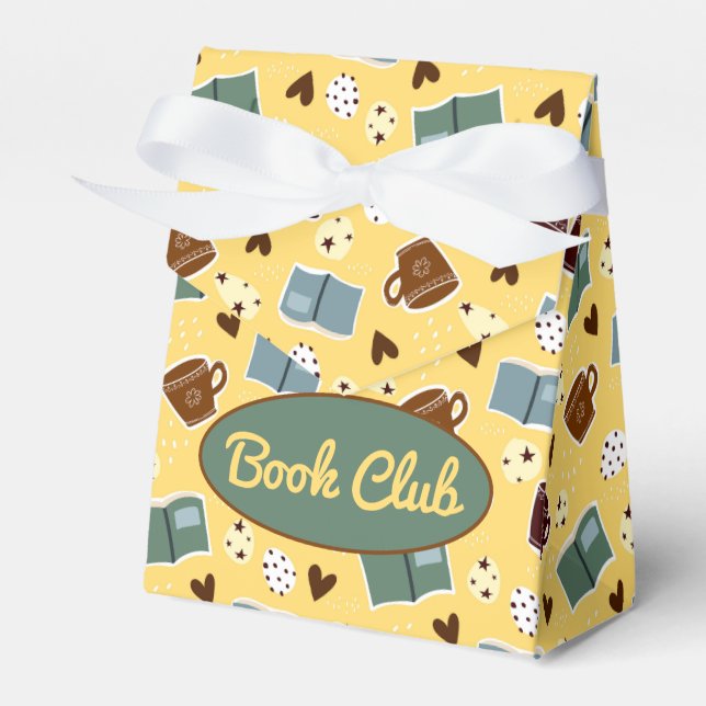 Bücher und Kaffeekartons Geschenkschachtel (Vorderseite)