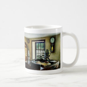 Bücher und Lampen Kaffeetasse