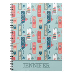 Bücher und Lesezeichen Gemustert lesen