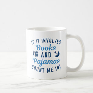 Bücher und Schlafsäle Kaffeetasse