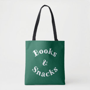 Bücher und Snacks Bücherliebhaber Lustige Zitate M