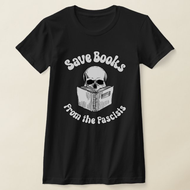 Bücher von den Faschisten gerettet T-Shirt (Ablage )