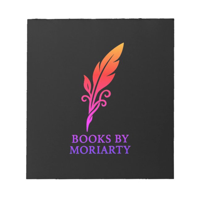 Bücher von Moriarty Note pad ombre Notizblock (Vorderseite)