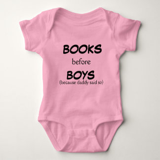 Bücher vor Boys - Baby Bodysuit Baby Strampler