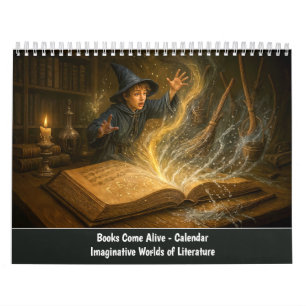 Bücher werden lebendig – Bildgewaltige Literatur Kalender
