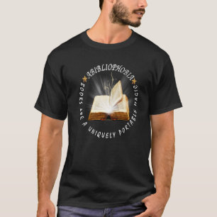 Bücher zur Abibliophobie sind einzigartig tragbare T-Shirt