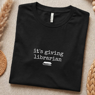 Bücherliebhaber Bibliothekar Beruf Einfach T-Shirt