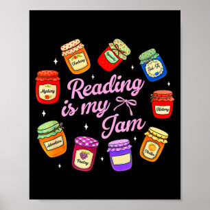 Bücherliebhaber Bibliothekar Leser lesen ist Leide Poster