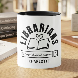 Bücherliebhaber-Bibliothekar Lustiges Geschenk Tasse