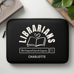 Bücherliebhaber Bibliothekare Lustiger Spruch Gesc Laptopschutzhülle