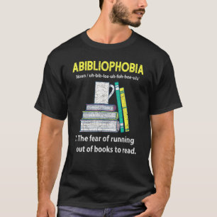 Bücherliebhaber Bücherwurm Bibliothek Lesen T-Shirt