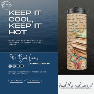 Bücherliebhaber Buchiger Thermobecher Thermosbecher