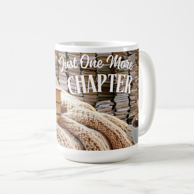 Bücherliebhaber Kaffeetasse (VorderseiteRechts)